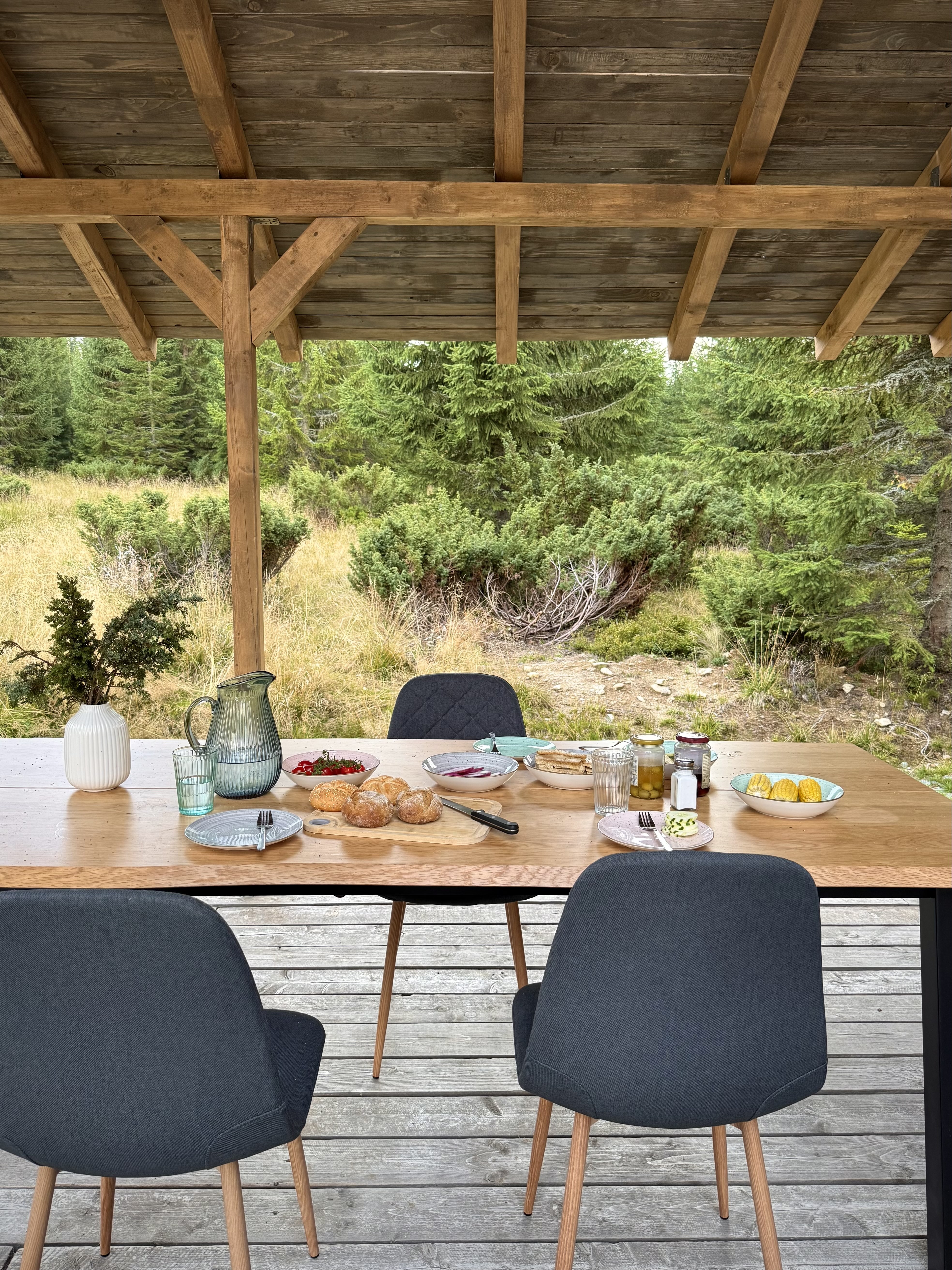 Cabin exterior